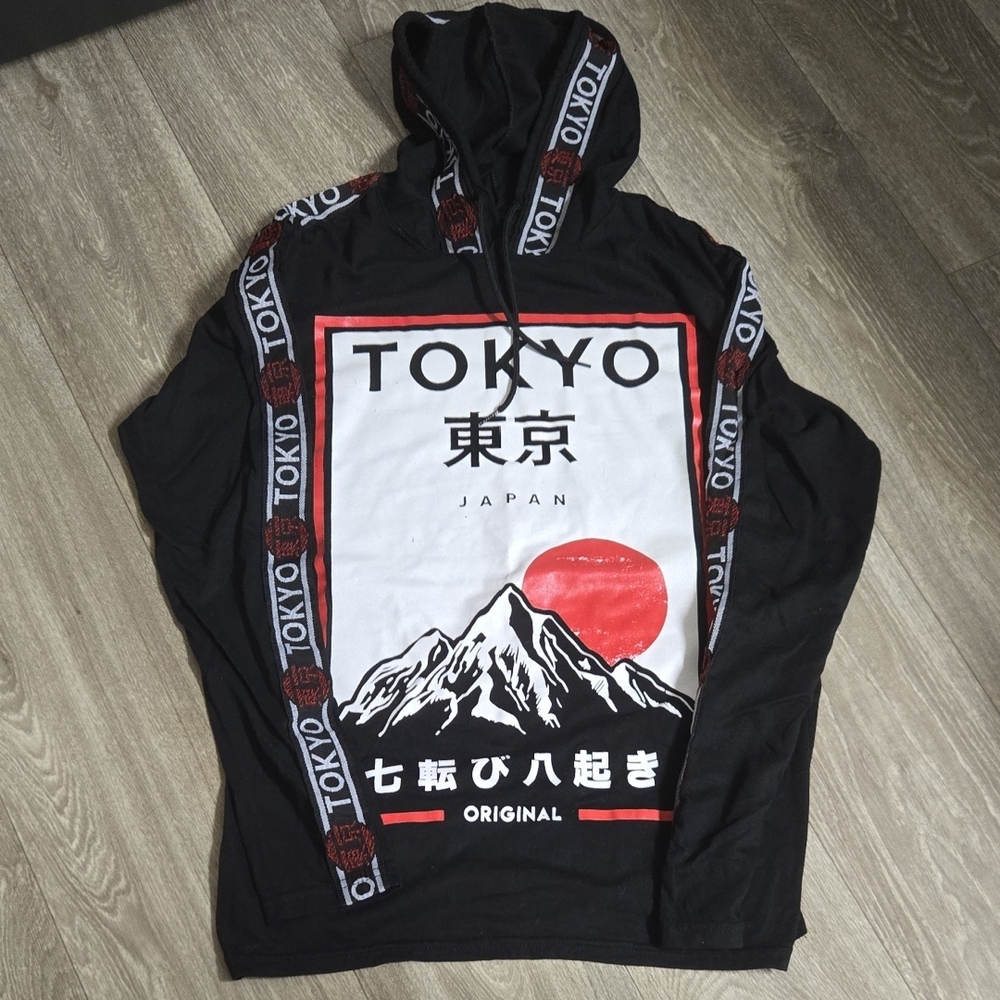 Tokyo Graphic Black Hoodie